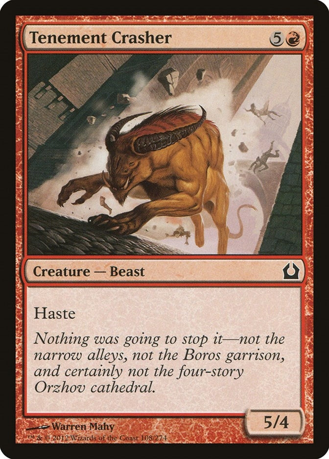 Image for Tenement Crasher (108) [Return to Ravnica]