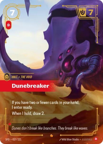 Image for Dunebreaker (027/221) (Spiritforged) - Riftbound: League of Legends Trading Card Game