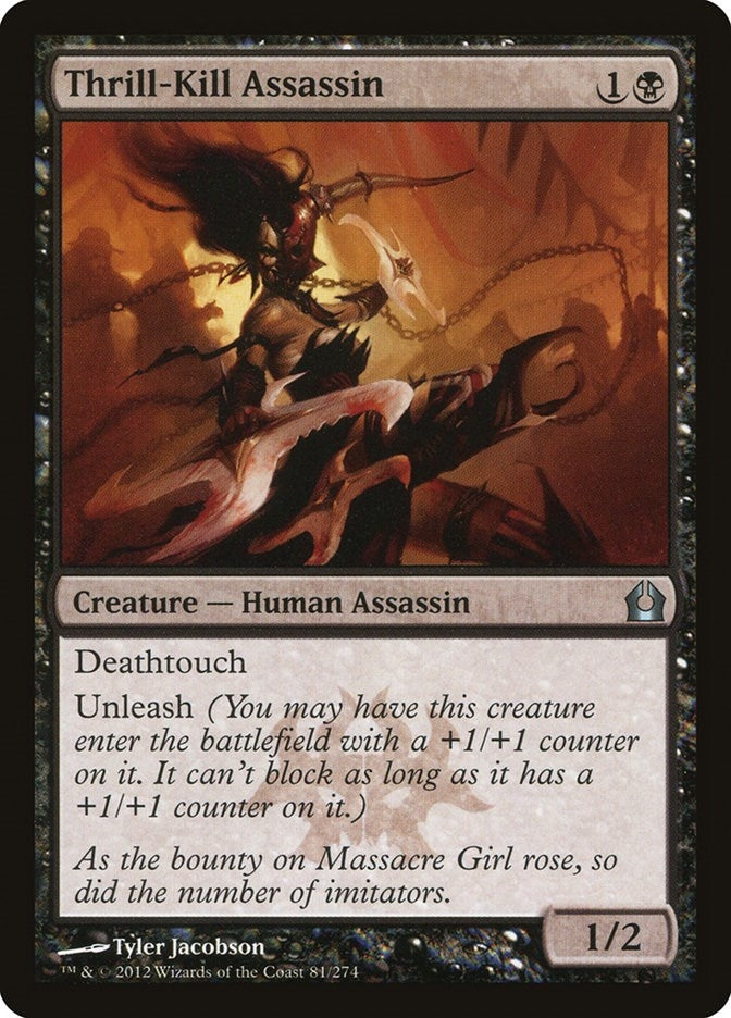 Image for Thrill-Kill Assassin (81) [Return to Ravnica]