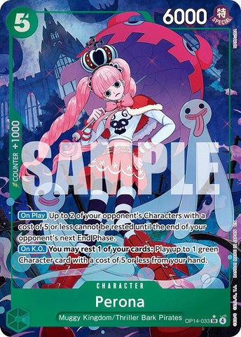 Image for Perona - OP14-033 (Alternate Art) (OP14-033) - One Piece Card Game