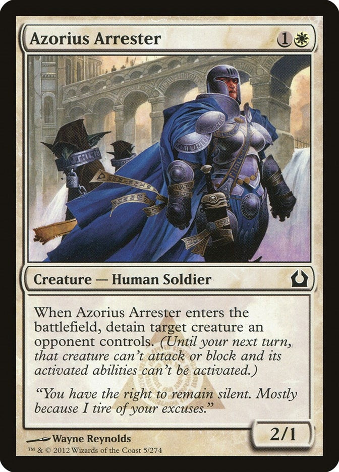 Image for Azorius Arrester (5) [Return to Ravnica]