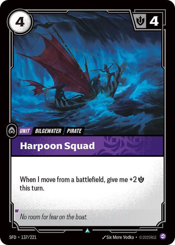 Image for Harpoon Squad (137/221) - Riftbound: League of Legends Trading Card Game