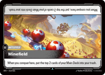 Image for Minefield (212/221) (Spiritforged) - Riftbound: League of Legends Trading Card Game