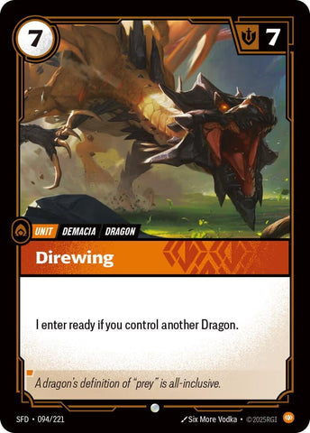 Image for Direwing (094/221) (Spiritforged) - Riftbound: League of Legends Trading Card Game