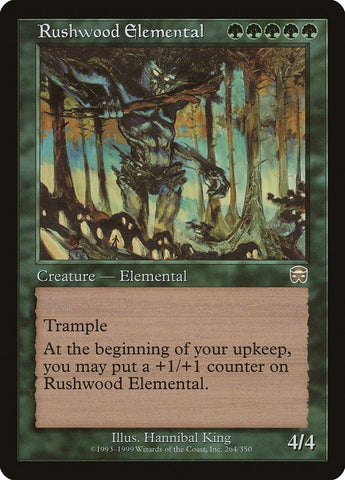Image for Rushwood Elemental (264) [Mercadian Masques]