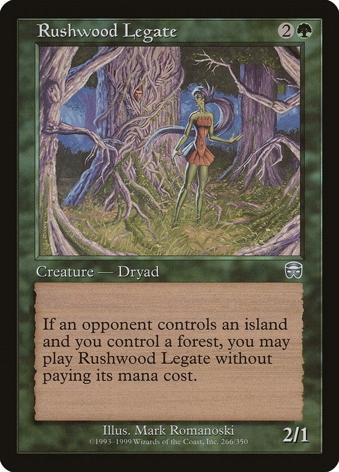 Image for Rushwood Legate (266) [Mercadian Masques]