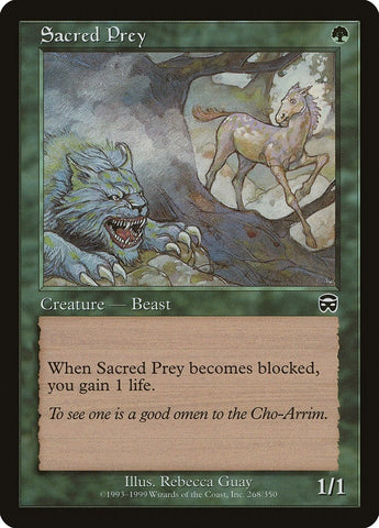 Image for Sacred Prey (268) [Mercadian Masques]