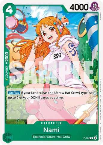 Image for Nami (Store Tournament 2025 Vol. 4) (P-102) - One Piece Card Game