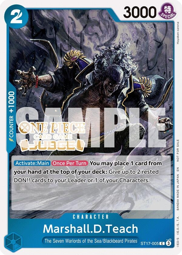 Image for Marshall.D.Teach (Judge Pack Vol. 7) (ST17-005) - One Piece Card Game