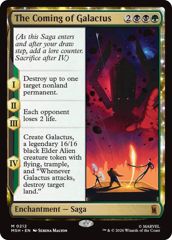 Image for The Coming of Galactus (212) - Magic: The Gathering