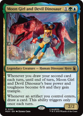 Image for Moon Girl and Devil Dinosaur (223) - Magic: The Gathering