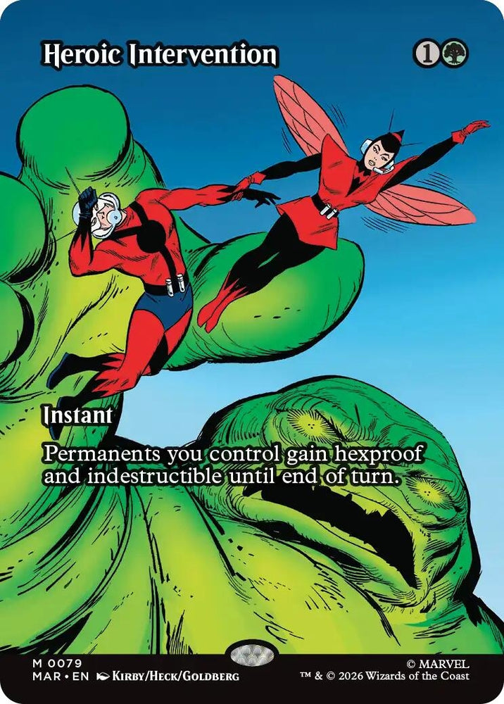 Image for Heroic Intervention (0079) (Borderless) (79) - Magic: The Gathering