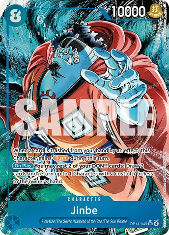 Image for Jinbe - OP14-049 (Alternate Art) (OP14-049) - One Piece Card Game