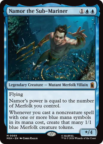 Image for Namor the Sub-Mariner (69) - Magic: The Gathering