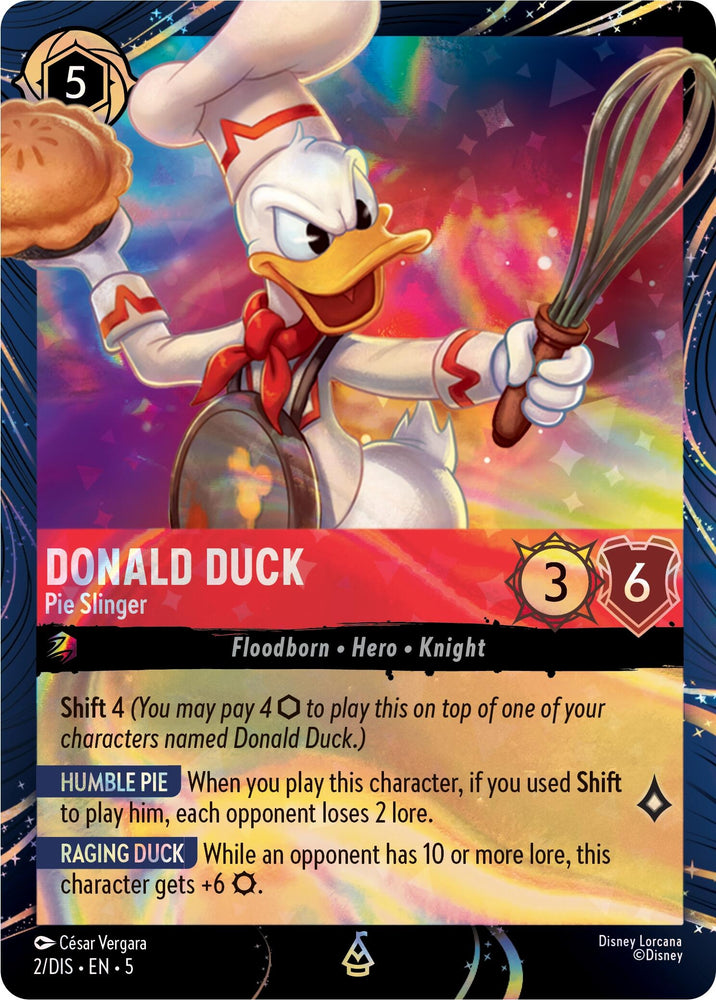 Image for Donald Duck - Pie Slinger - Disney Lorcana
