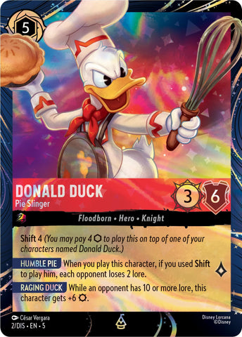 Image for Donald Duck - Pie Slinger - Disney Lorcana