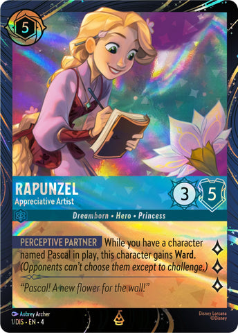 Image for Rapunzel - Appreciative Artist - Disney Lorcana