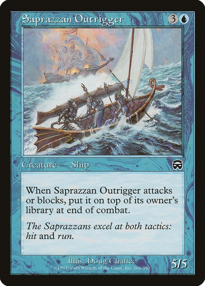 Image for Saprazzan Outrigger (101) [Mercadian Masques]
