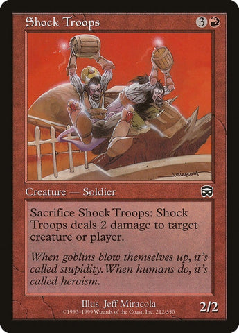 Image for Shock Troops (212) [Mercadian Masques]