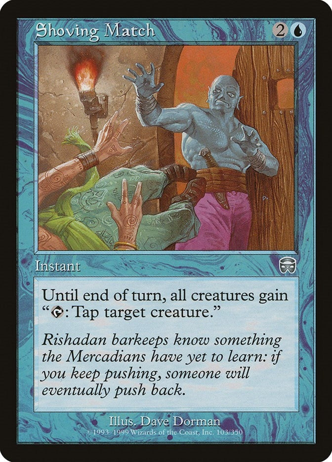 Image for Shoving Match (103) [Mercadian Masques]