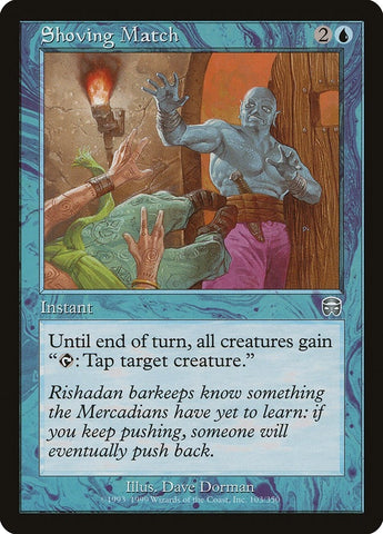Image for Shoving Match (103) [Mercadian Masques]
