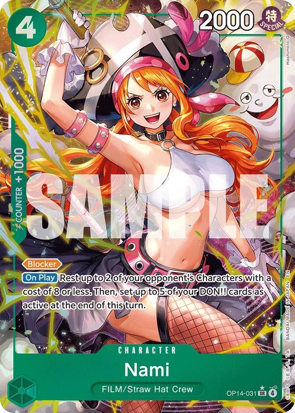 Image for Nami (Alternate Art) (OP14-031) - One Piece Card Game