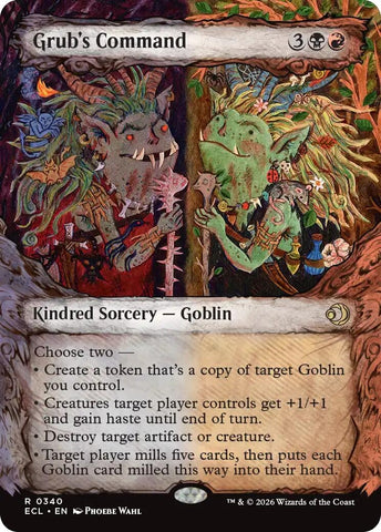 Image for Grub's Command (Showcase) (340) - Magic: The Gathering