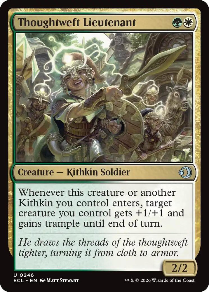 Image for Thoughtweft Lieutenant (246) - Magic: The Gathering