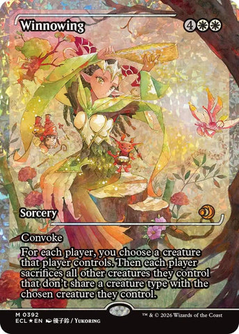 Image for Winnowing (Showcase) (Fracture Foil) (392) - Magic: The Gathering