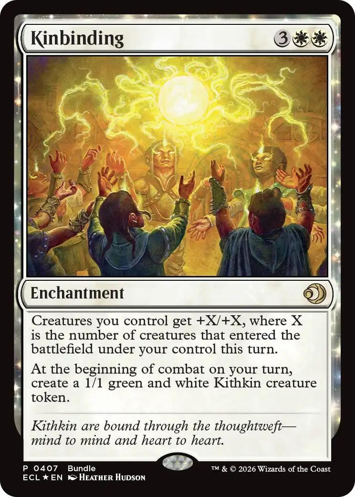 Image for Kinbinding (407) (Unique and Miscellaneous Promos) (UMP) - Magic: The Gathering