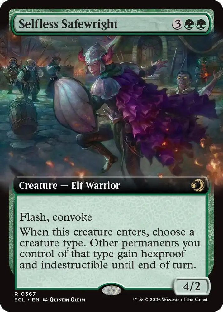 Image for Selfless Safewright (Extended Art) (367) - Magic: The Gathering