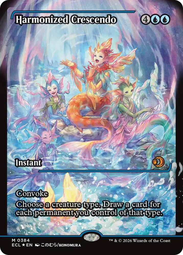 Image for Harmonized Crescendo (0384) (Showcase) (384) - Magic: The Gathering