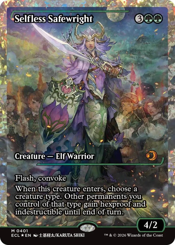 Image for Selfless Safewright (Showcase) (Fracture Foil) (401) - Magic: The Gathering