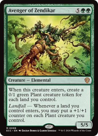 Image for Avenger of Zendikar (98) - Magic: The Gathering