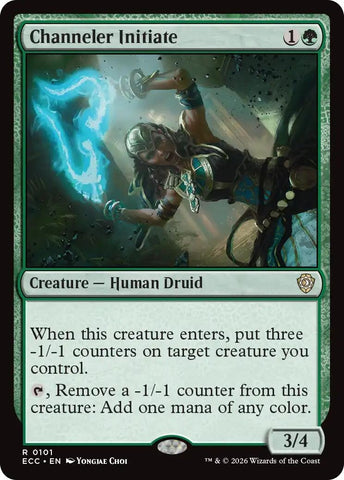 Image for Channeler Initiate (101) - Magic: The Gathering
