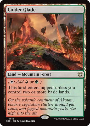 Image for Cinder Glade (146) - Magic: The Gathering