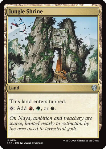 Image for Jungle Shrine (154) - Magic: The Gathering