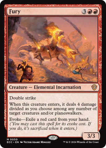 Image for Fury (50) - Magic: The Gathering