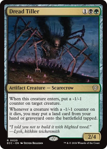 Image for Dread Tiller (20) - Magic: The Gathering