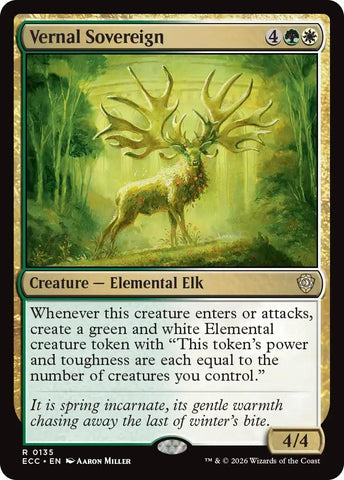 Image for Vernal Sovereign (135) - Magic: The Gathering