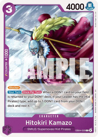 Image for Hitokiri Kamazo (EB04-035) - One Piece Card Game