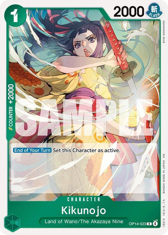 Image for Kikunojo - OP14-023 (OP14-023) - One Piece Card Game