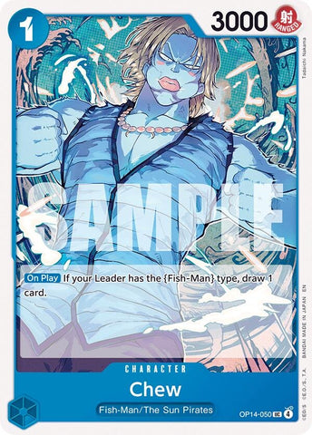 Image for Chew (OP14-050) - One Piece Card Game