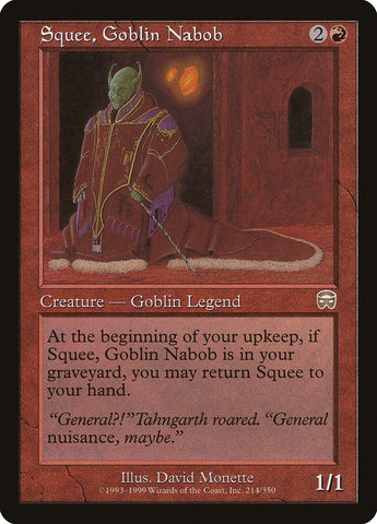 Image for Squee, Goblin Nabob (214) [Mercadian Masques]