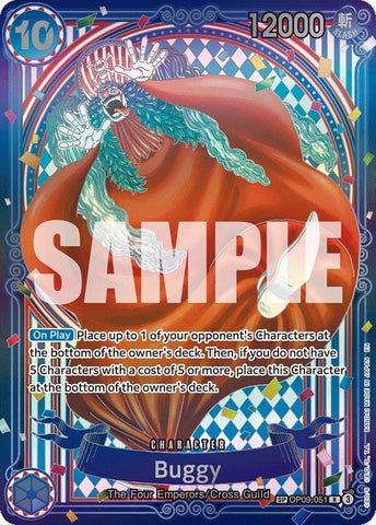Image for Buggy - OP09-051 (SP) (OP09-051) - One Piece Card Game
