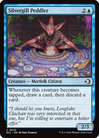 Image for Silvergill Peddler (70) - Magic: The Gathering