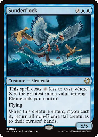 Image for Sunderflock (74) - Magic: The Gathering