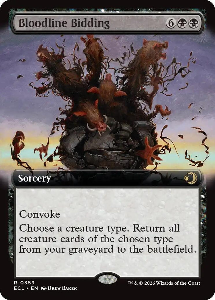 Image for Bloodline Bidding (Extended Art) (359) - Magic: The Gathering