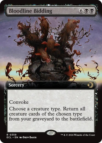 Image for Bloodline Bidding (Extended Art) (359) - Magic: The Gathering