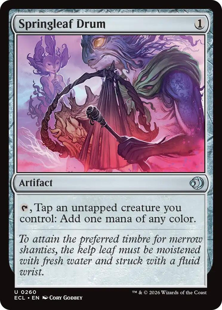 Image for Springleaf Drum - Magic: The Gathering